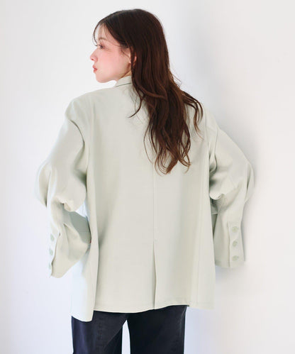 喇叭袖設計夾克