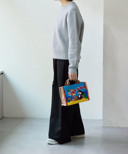 クッピーラムネ×ear 聯名棉質托特包 S尺寸