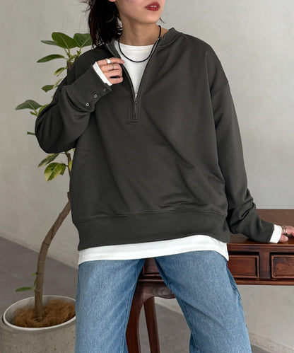 內搭組合拉鍊衛衣