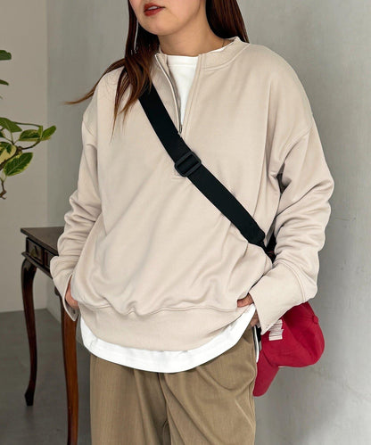 內搭組合拉鍊衛衣