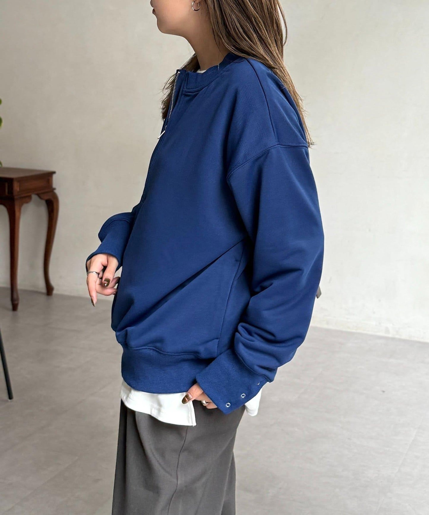 內搭組合拉鍊衛衣