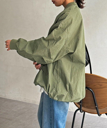 蓬鬆廓形 MA-1 飛行夾克