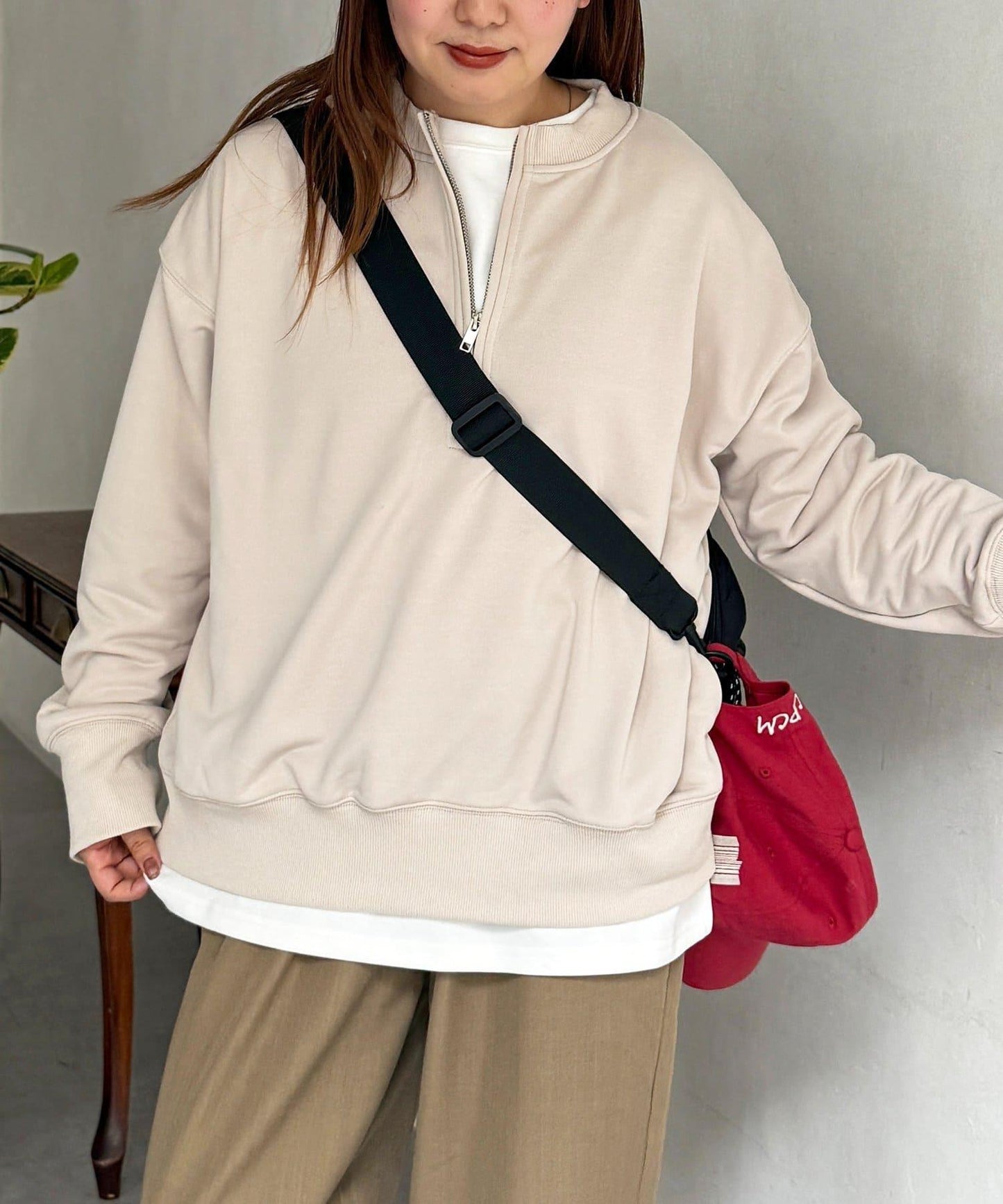 內搭組合拉鍊衛衣