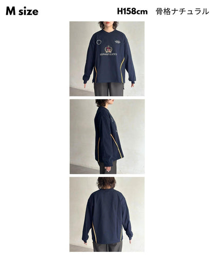 厚磅 遊戲圖案 長袖T恤