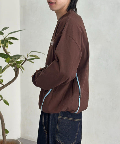 厚磅 遊戲圖案 長袖T恤