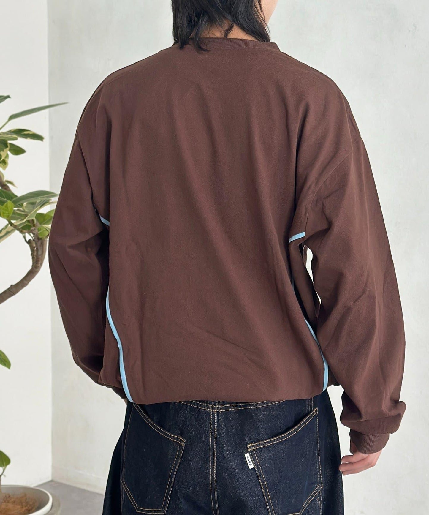 厚磅 遊戲圖案 長袖T恤