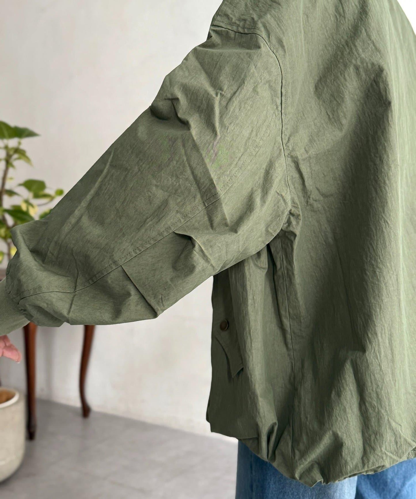 蓬鬆廓形 MA-1 飛行夾克