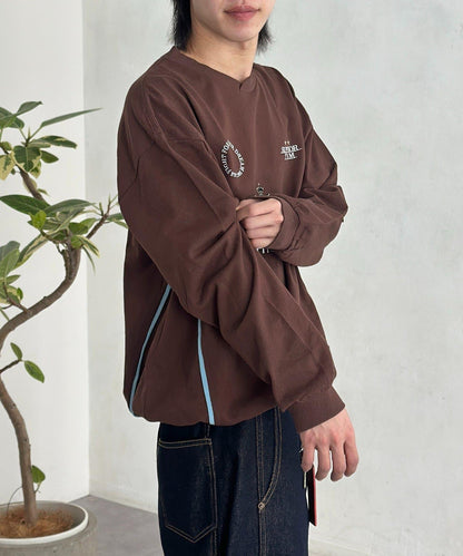 厚磅 遊戲圖案 長袖T恤