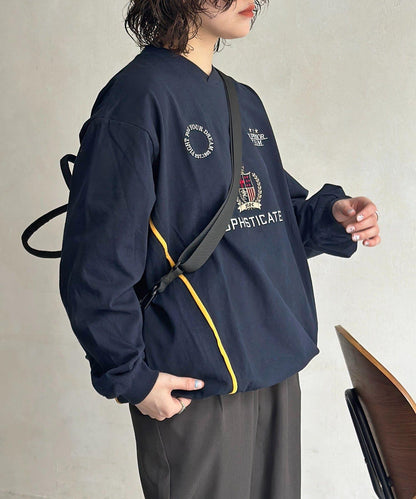 厚磅 遊戲圖案 長袖T恤