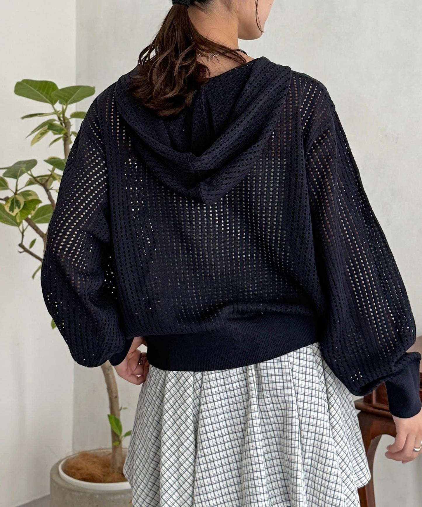 U.S. POLO ASSN. 網眼拉鍊連帽外套