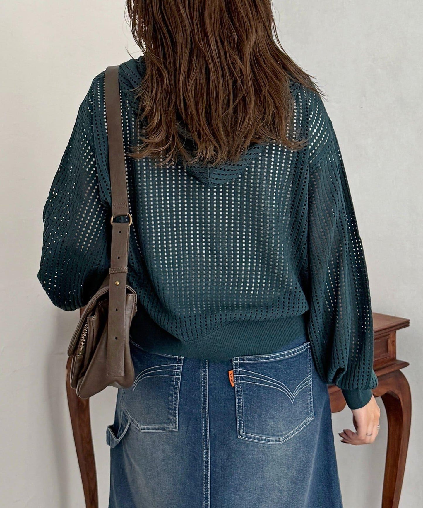 U.S. POLO ASSN. 網眼拉鍊連帽外套