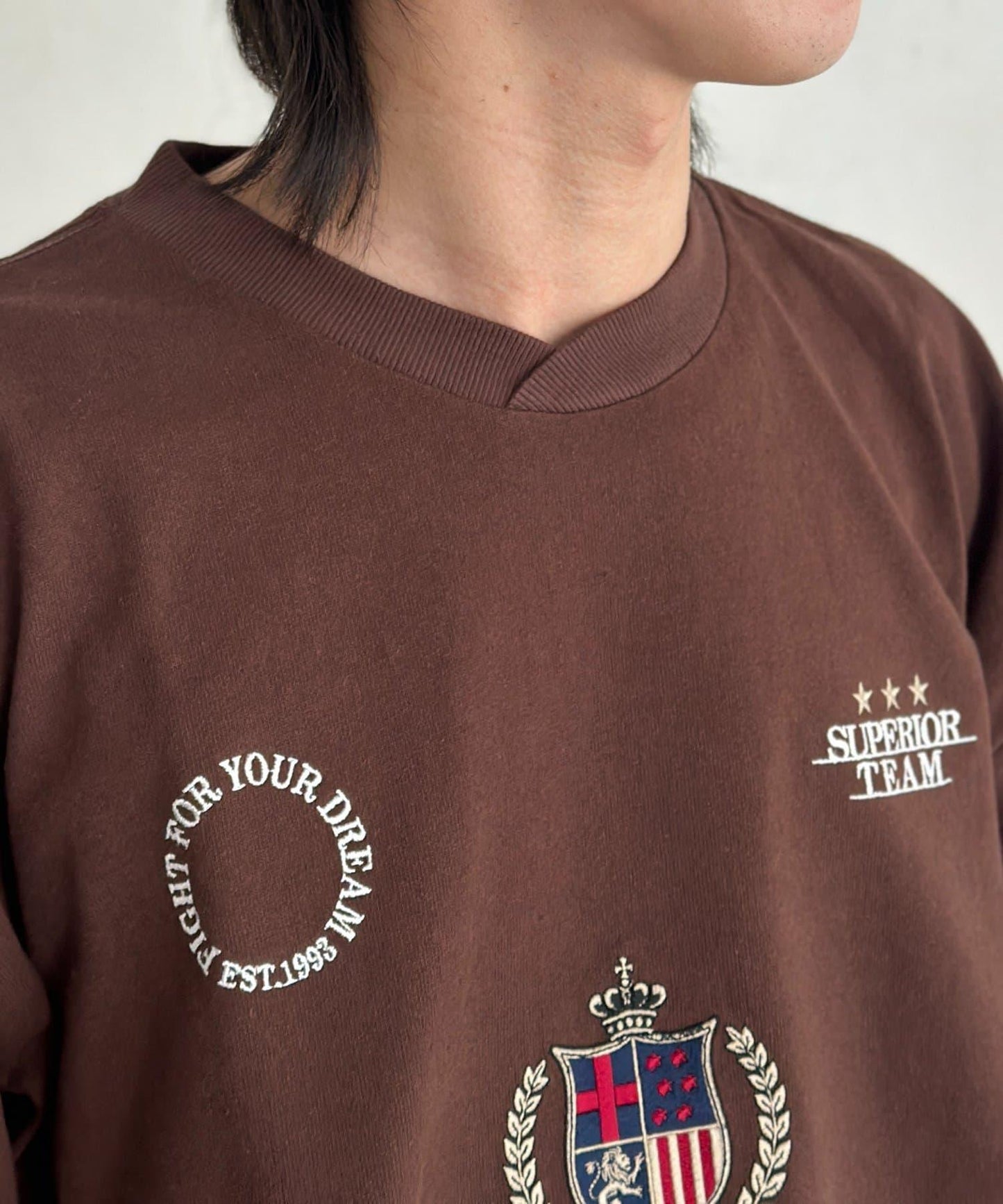 厚磅 遊戲圖案 長袖T恤