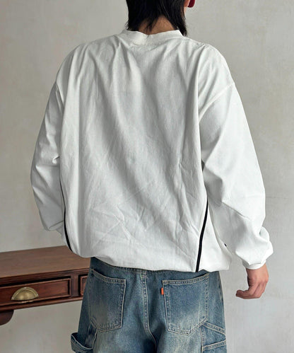 厚磅 遊戲圖案 長袖T恤