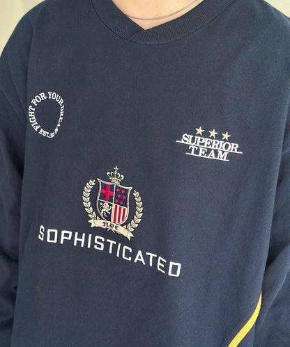 厚磅 遊戲圖案 長袖T恤