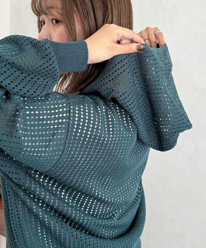 U.S. POLO ASSN. 網眼拉鍊連帽外套