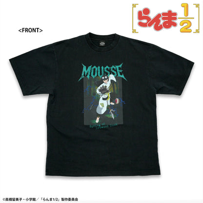 亂馬1/2（亂馬1/2） TOKYO MADNESS CLUB ムース 金屬質感T恤 L碼