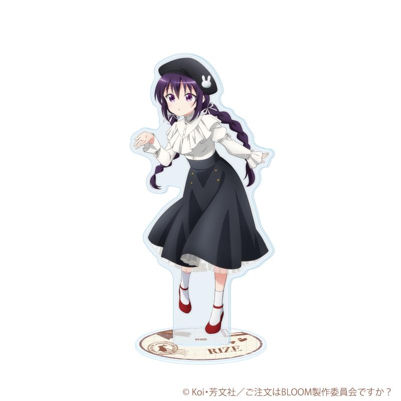 請問您今天要來點兔子嗎？ 立牌系列 27款 リゼ 亞克力立牌 貝雷帽ver.（繪製插畫）