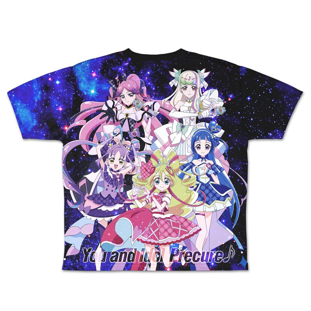 キミとアイドルプリキュア♪（光之美少女） 滿版印花T恤 L碼