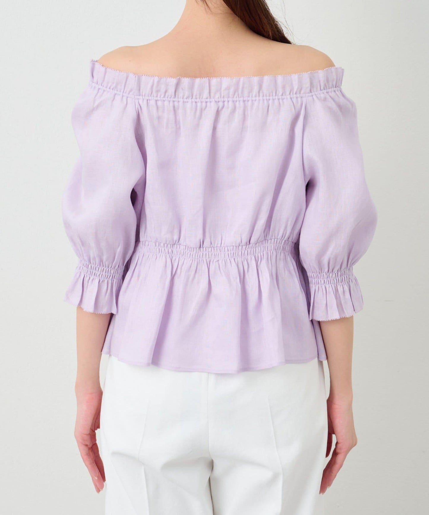 抽褶褶皺設計 女襯衫