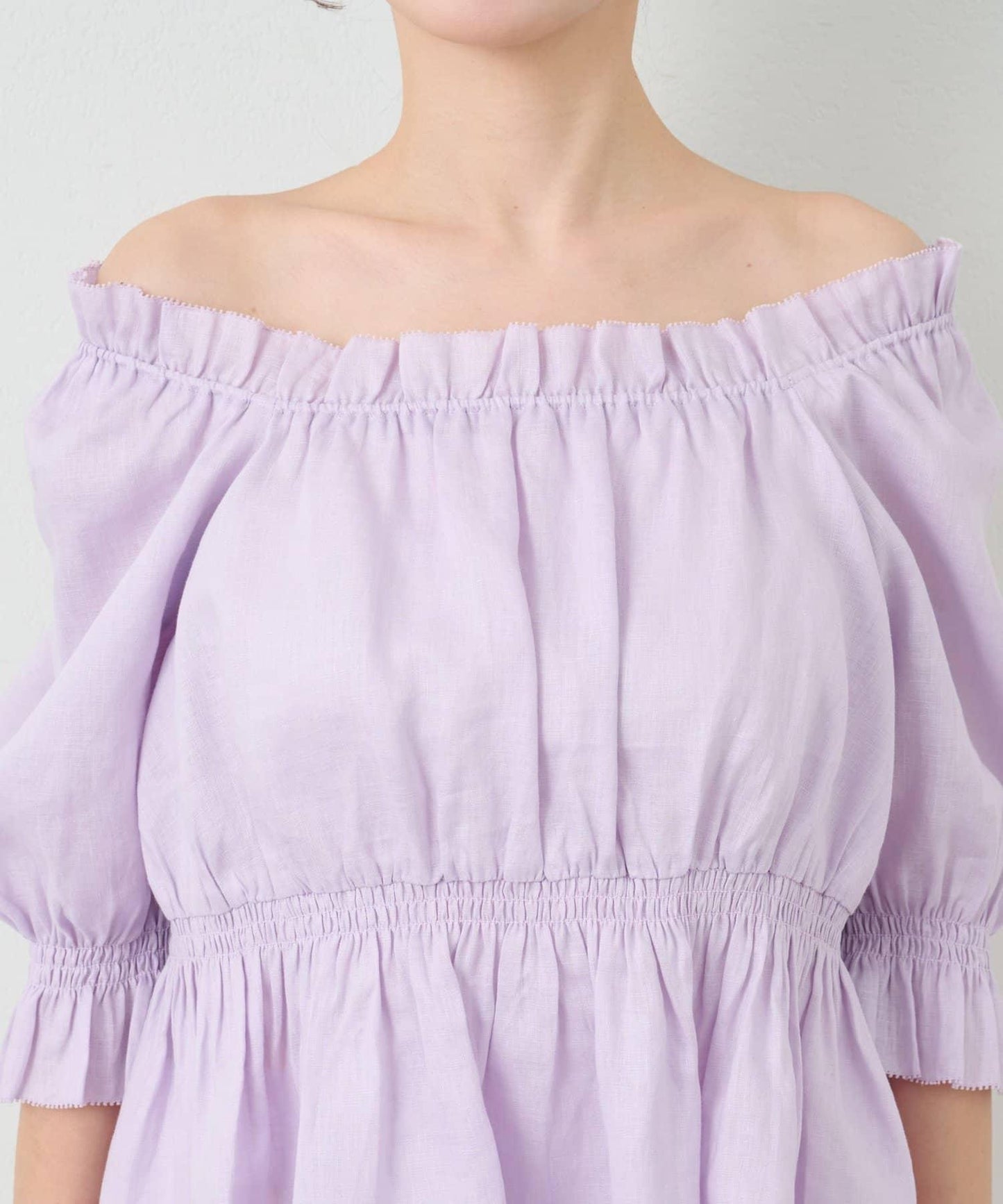 抽褶褶皺設計 女襯衫