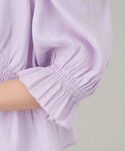 抽褶褶皺設計 女襯衫