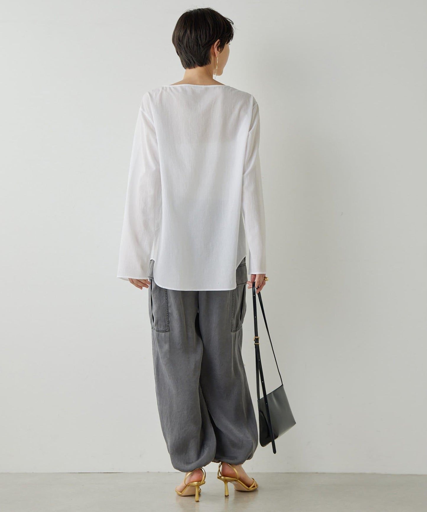 水洗做舊 銅氨面料 工裝褲