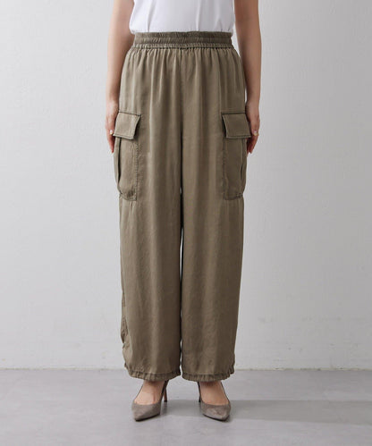 水洗做舊 銅氨面料 工裝褲