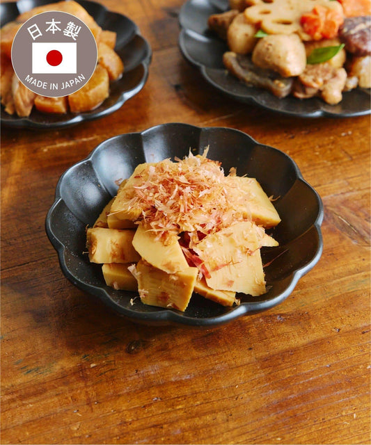 菊紋造型 18cm 家常菜碗