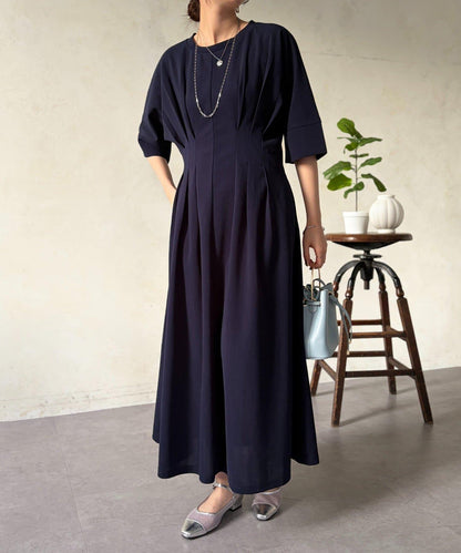 褶皺設計 連衣裙