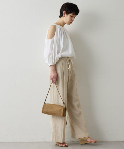 THE PAUSE 露肩設計襯衫