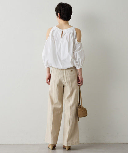 THE PAUSE 露肩設計襯衫