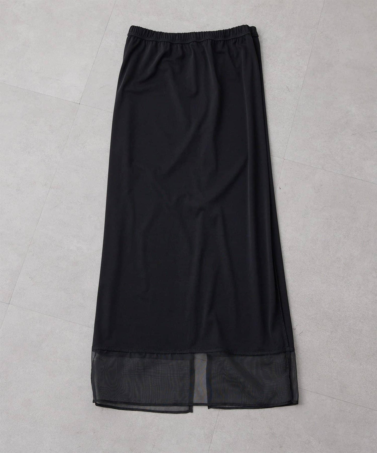 THE PAUSE 薄紗下襬包臀半身裙