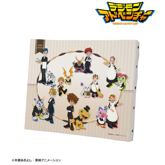 《數碼寶貝大冒險》 新繪集合 女僕&執事ver. F3號帆布畫板