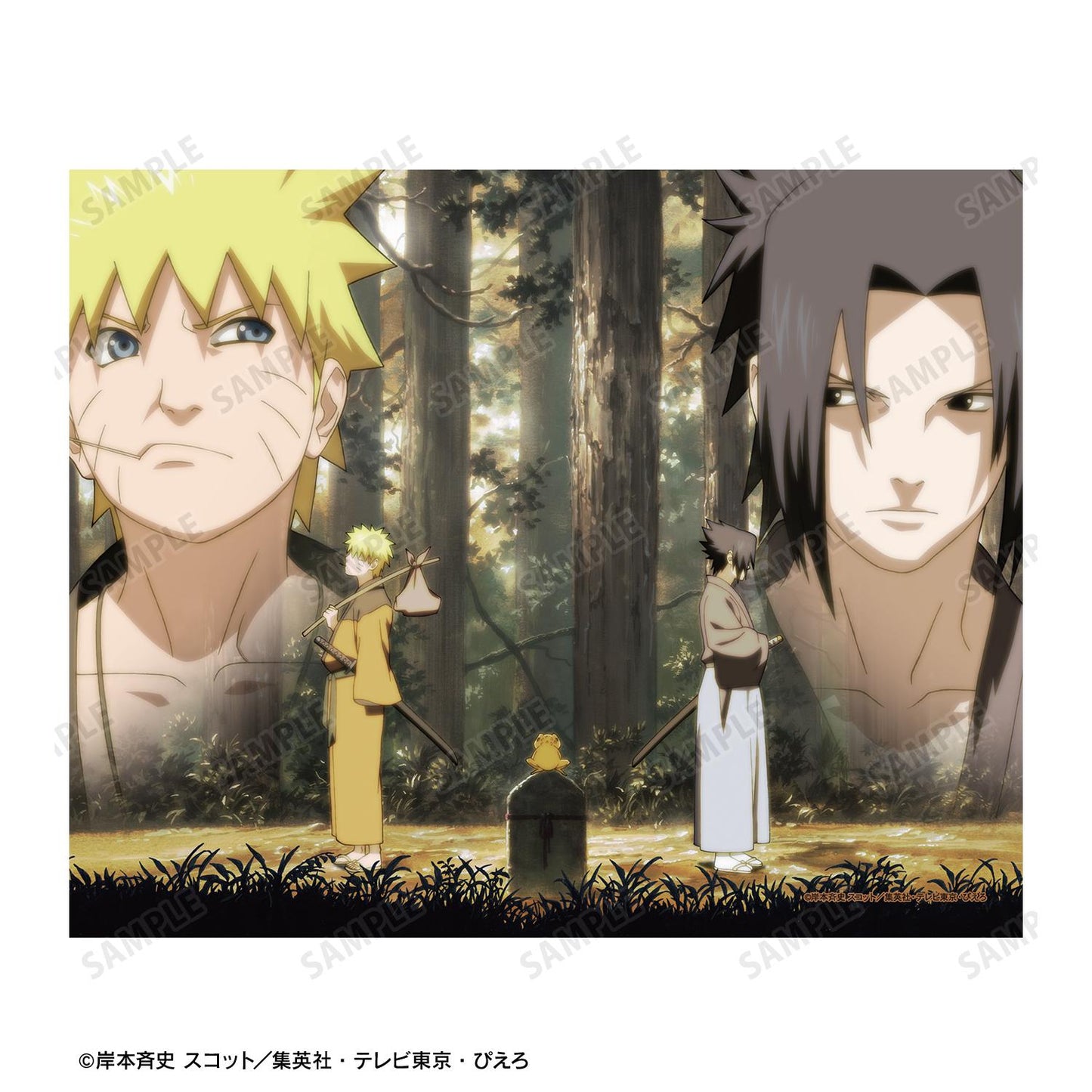 《火影忍者》-ナルト- 疾風伝（火影忍者 疾風傳） 武士系列 帆布畫板