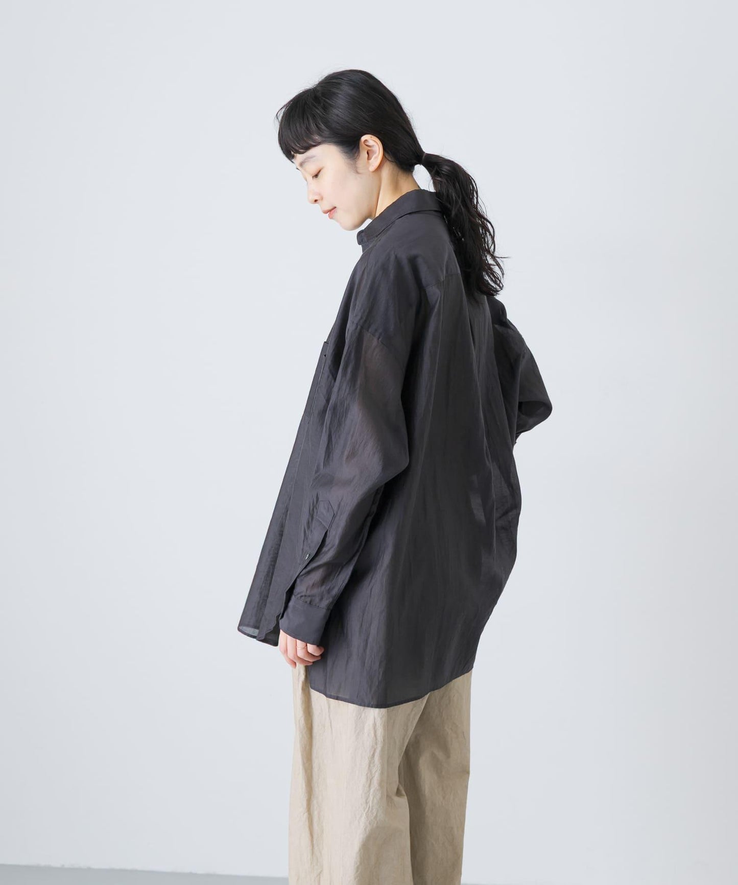 TICCA 棉絲方形寬鬆襯衫 UNI款