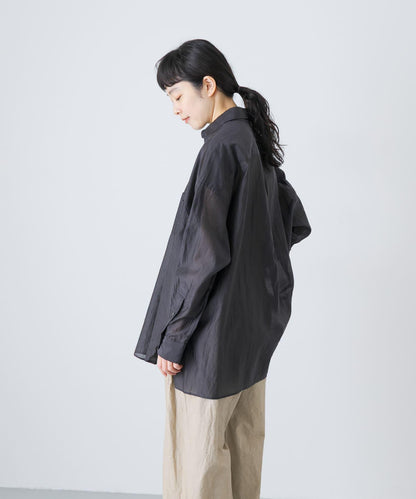 TICCA 棉絲方形寬鬆襯衫 UNI款