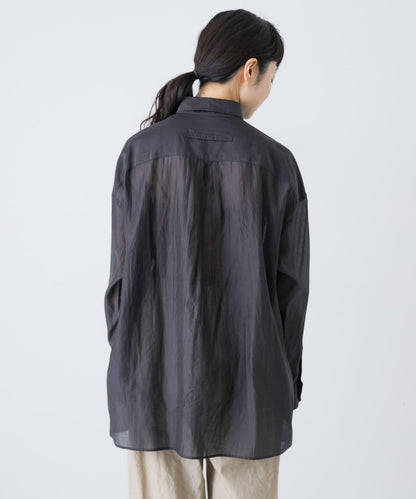 TICCA 棉絲方形寬鬆襯衫 UNI款