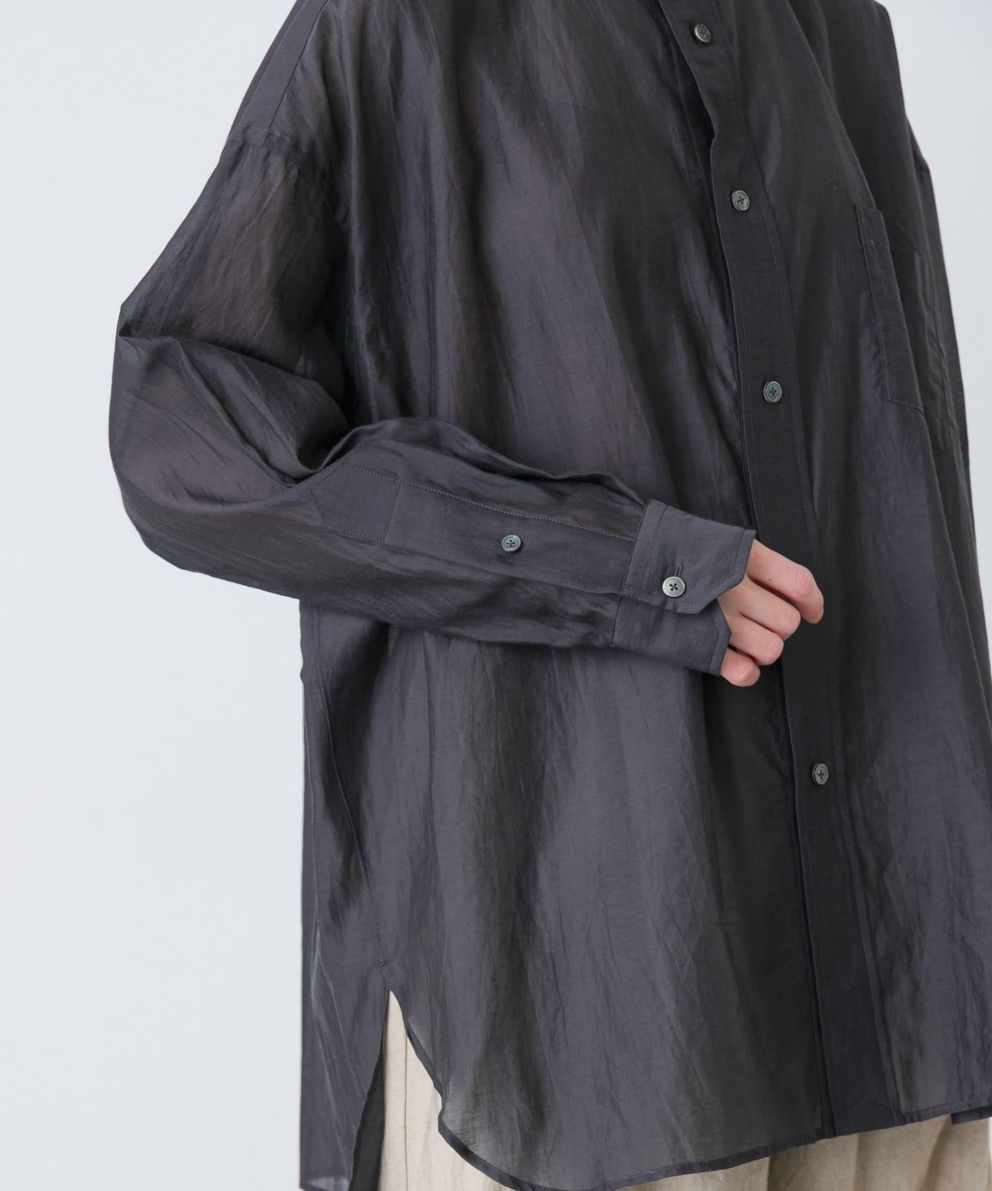 TICCA 棉絲方形寬鬆襯衫 UNI款