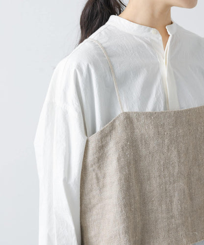 半溼紡亞麻 吊帶上衣