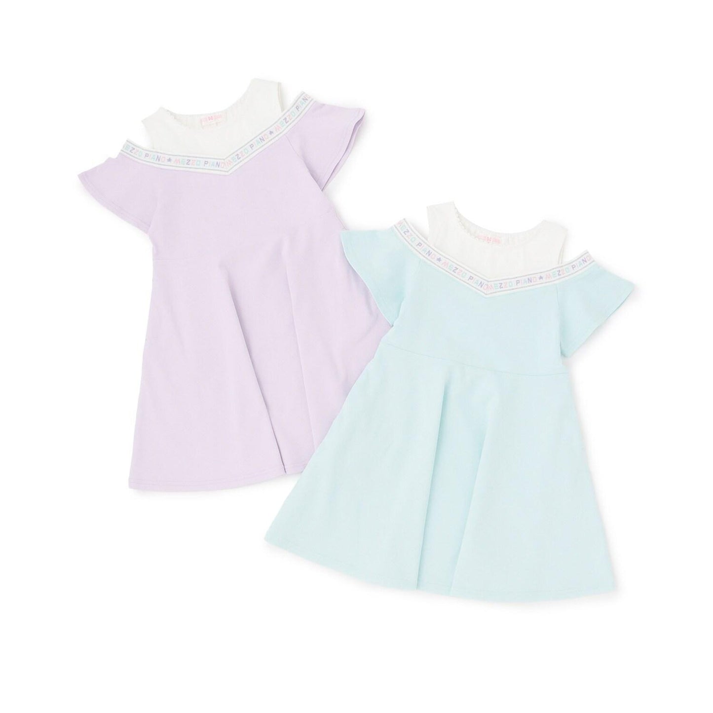 徽標條紋設計 休閒風 連衣裙