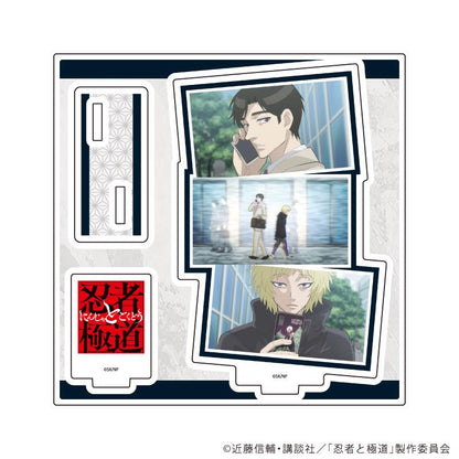 忍者と極道（忍者與極道） 多仲忍者&輝村極道 亞克力立牌 01 場面繪插圖款