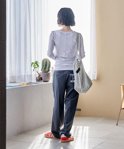 吊帶套裝 短款 羅紋 棉莫代爾 針織開衫