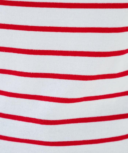 船領條紋棉莫代爾長袖T恤