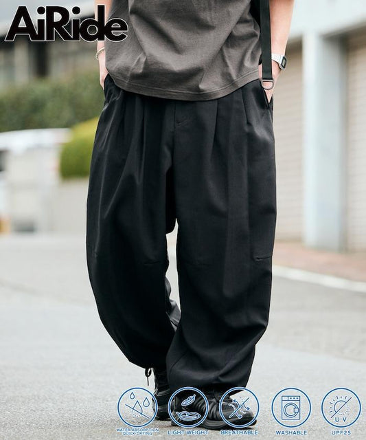 AiRide/エアライド 寬鬆廓形 可收納 吸水速幹 防紫外線 馬戲褲