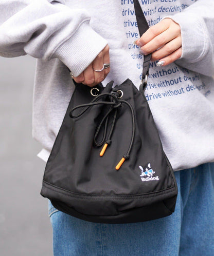 DOG 刺繡LOGO束口包