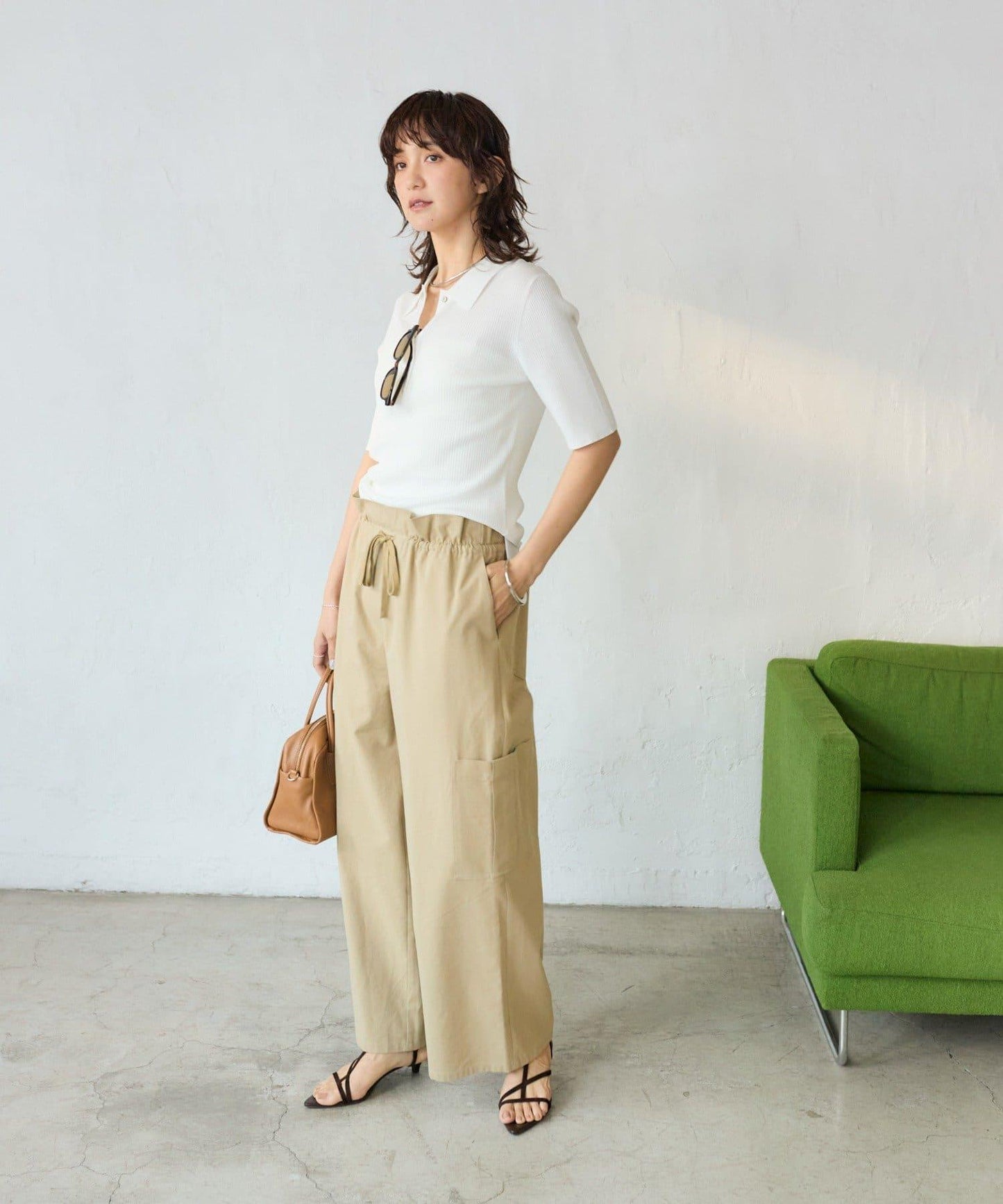 通勤休閒皆宜 清涼觸感 針織POLO衫