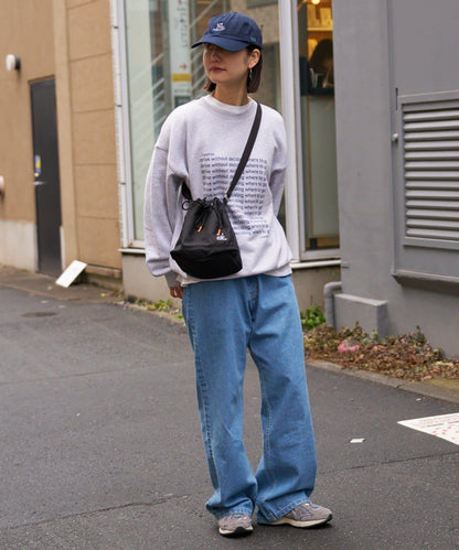 DOG 刺繡LOGO束口包