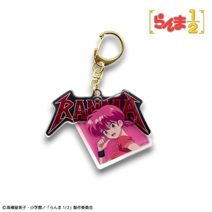 （亂馬1/2） TOKYO MADNESS CLUB らんま 亞克力Logo鑰匙扣