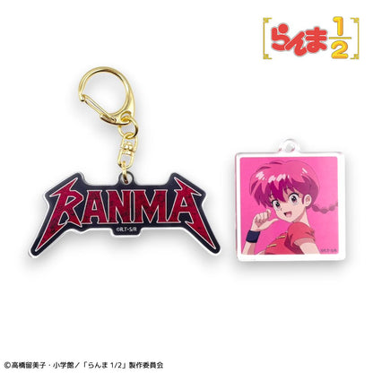 （亂馬1/2） TOKYO MADNESS CLUB らんま 亞克力Logo鑰匙扣