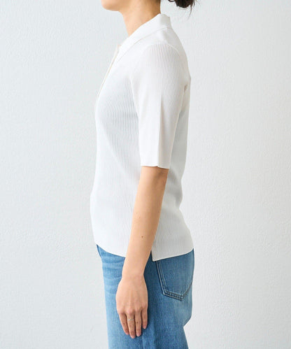 通勤休閒皆宜 清涼觸感 針織POLO衫